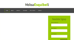 Desktop Screenshot of melissaemct.com